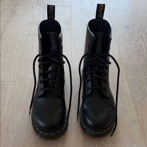 Doc Martens Smooth Leather Lace-Up Boots